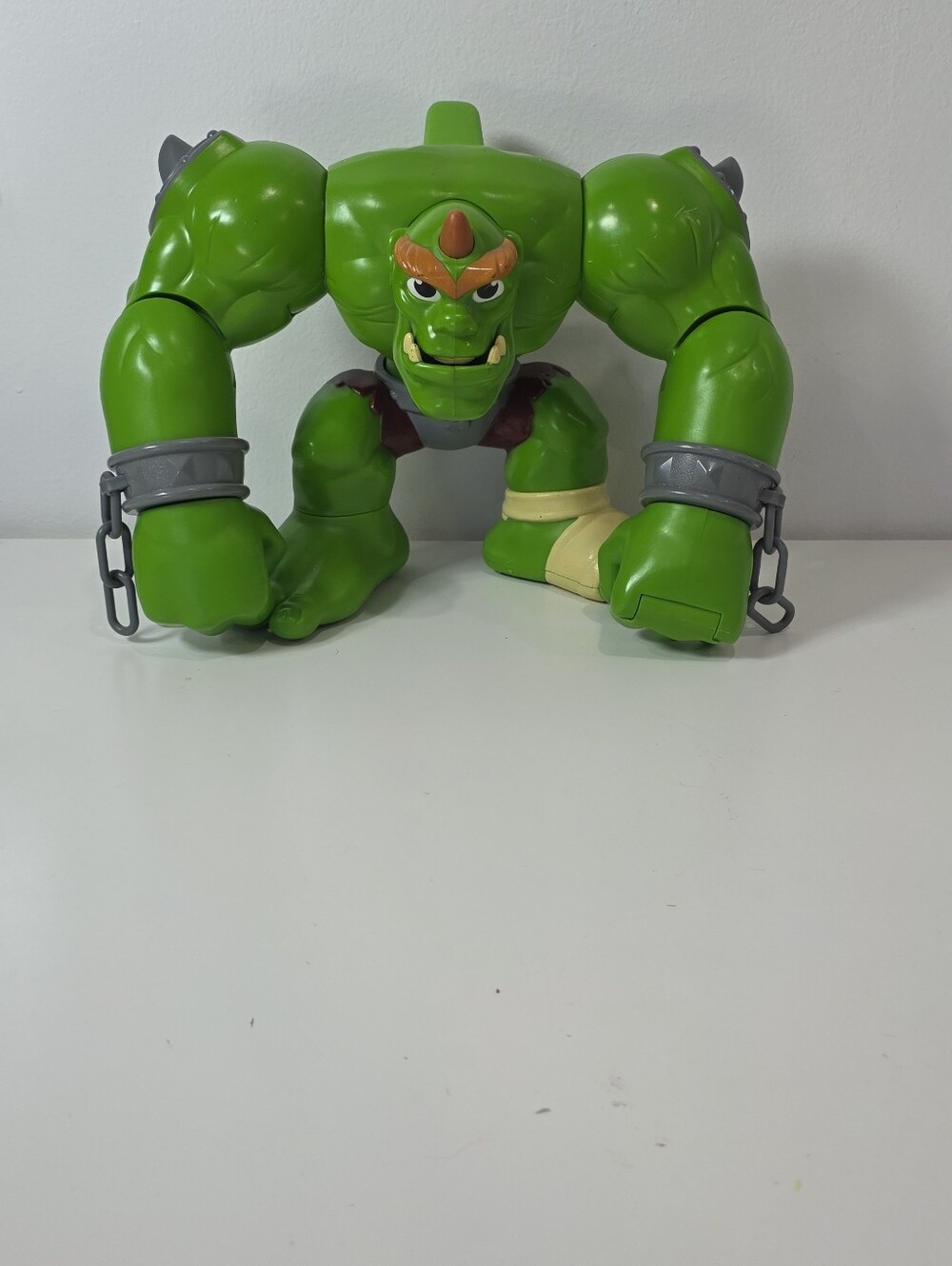 Fisher Price Mattel Imaginext Eagle Talon Castle Ogre Green 2012 Stomp Chomp